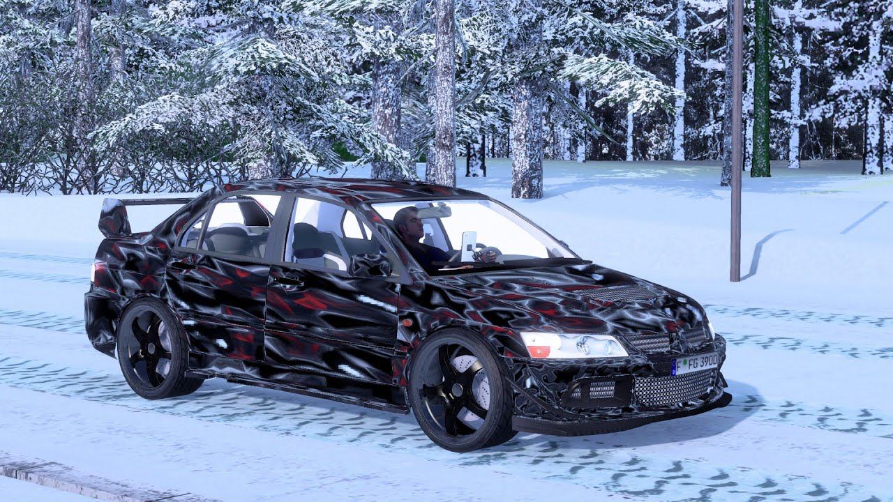 [ETS 2] Mitsubishi Lancer Evo VIII MR_Drift&Passajerros Delivery смотреть онлайн