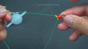 Amazing !! Simpul pancing 2 mata kail untuk memancing Ikan Nila  #fishing #fishingknot