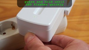 Mercusys MW300RE Wi-Fi Extender • Factory reset