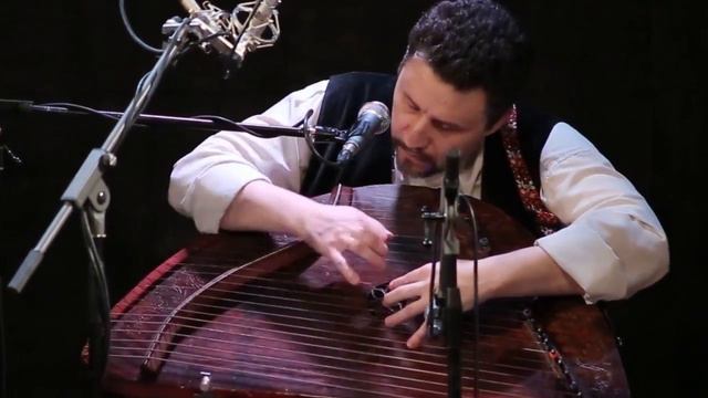 Russian Music Instrument Gusli - Virtuoso Playing Gusli (gu zheng, zither, dulcimer, Swarmandal...)