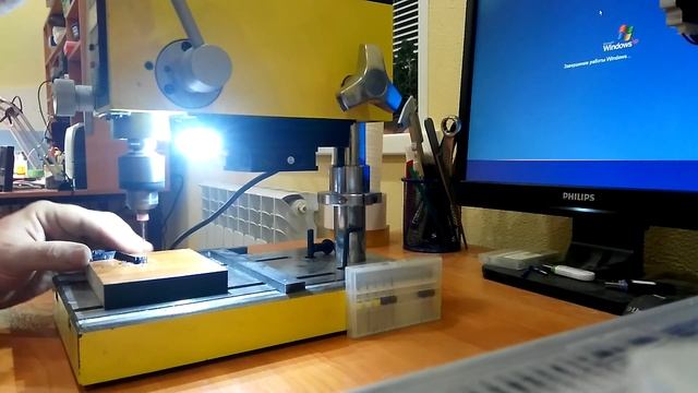 Первые доработки прецизионного станка Энкор Корвет 411 смотреть онлайн