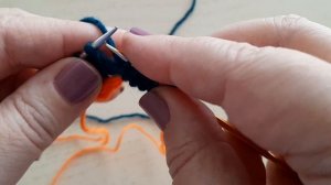 Эффектный уплотненный  край резинки 1 на 1. Вязание с фокусом