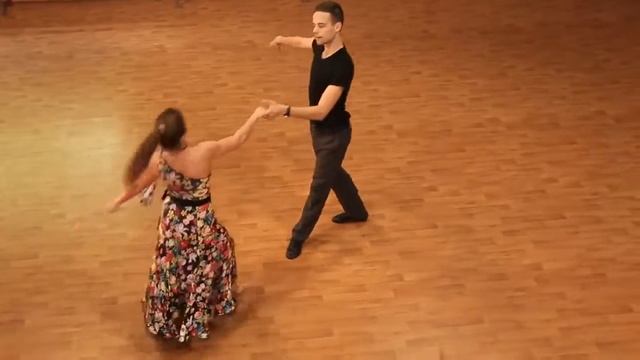 Вальс.Направление Pro-am (тренер + ученик) Сергей Журкин смотреть онлайн