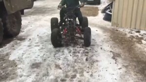Самодельный квадроцикл из Урала