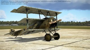 Fokker Dr.l. Истребитель (Германия). Часть-1. Симулятор Flying Circus – Volume I.