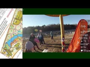 Спортивное ориентирование (headcam orienteering) -  Очень интересный старт, Смоленск, 06.12.20