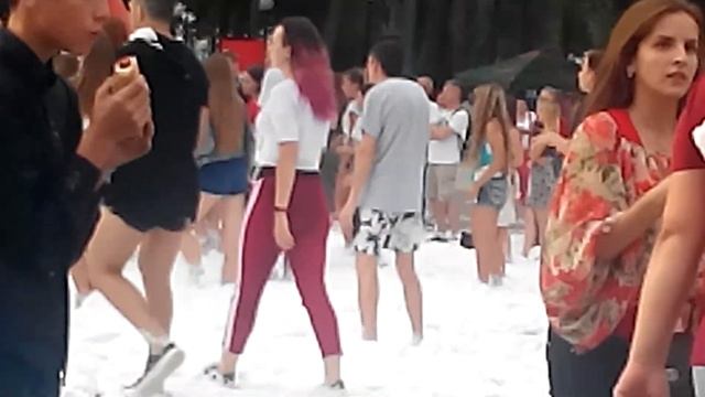 Танцы в пене парк Горького 15.07.2018 Харьков смотреть онлайн