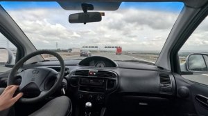 Hyundai Matrix 1.5 CRDI | HIHGWAY drive in the morning ASMR