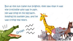 Story Time The Selfish Crocodile children's stories short stories moral stories story time for kids