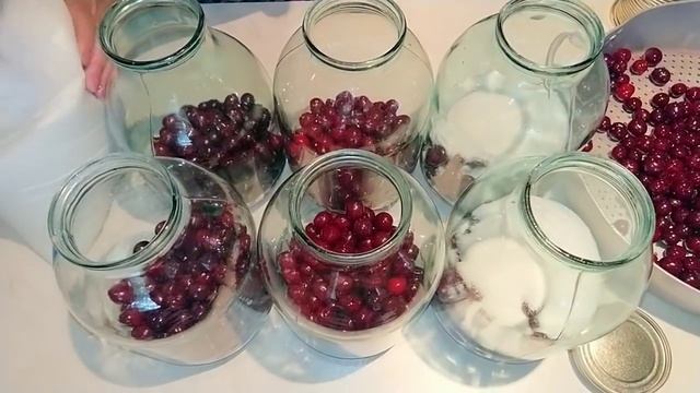 Բալի (Շպանկայի) կոմպոտ.компот из вишни. Самый легкий и быстрый.Cherry compote without sterilization смотреть онлайн