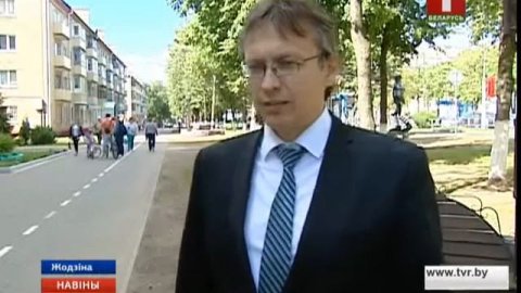 Жодино продолжает благоустройство мест отдыха и центральных улиц