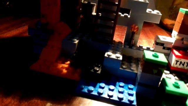 Обзор на LEGO MINECRAFT пещера смотреть онлайн