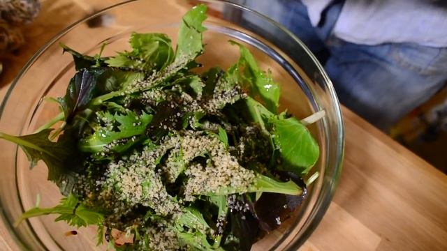 Как Быстро Приготовить Простой Рецепт: Салат из Зелени за 5 минут смотреть онлайн