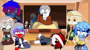 Sans Au’s react to DustBerry || Undertale Au || Gacha Club ||