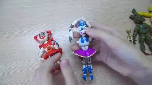 Все мои фигурки из пластилина за прошедший год! Аниматроники, Андертейл, Покемоны, Зверополис, DAOJ