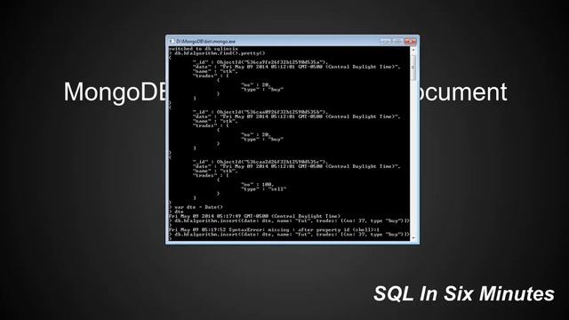 MongoDB: How To Embed A Document смотреть онлайн