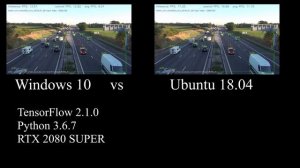 TensorFlow Benchmark Windows vs Linux Faster RCNN ResNet 50