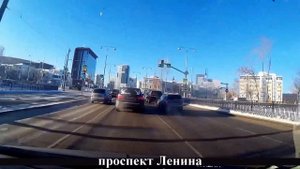 Едем по Екатеринбургу, декабрь 2022 часть 2