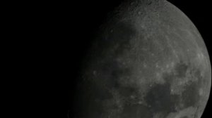 Moon with 2 X Barlow Lens Nikon DSLR Skywatcher Telescope