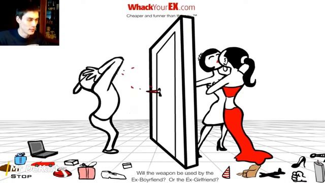 Реакция Летсплейщиков на Поцелуй Бывшей с Девушкой | Whack Your Ex смотреть онлайн