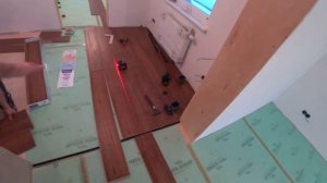 Ламинат для частного дома Quick step impressive ultra. Укладка ламината в доме