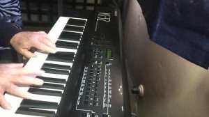 Ensoniq KS-32 Dual Harpsichord!