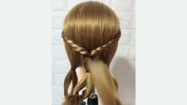 5 классных пучков / Вечерние прически / Прически на Новый год / Уроки причесок смотреть онлайн