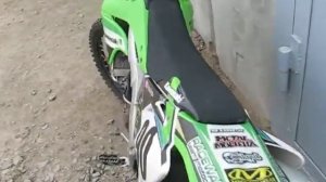 KAWASAKI KX 450 F 2008 года Заводим !!!!!!!!