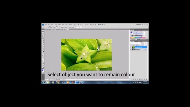 Selective color with Black & White in Photoshop.flv смотреть онлайн