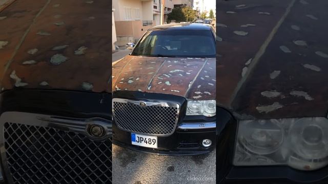 HOW TO MAKE RUST COLOR TO CAR. RUST COLOR CHRYSLER  STEP 3.5