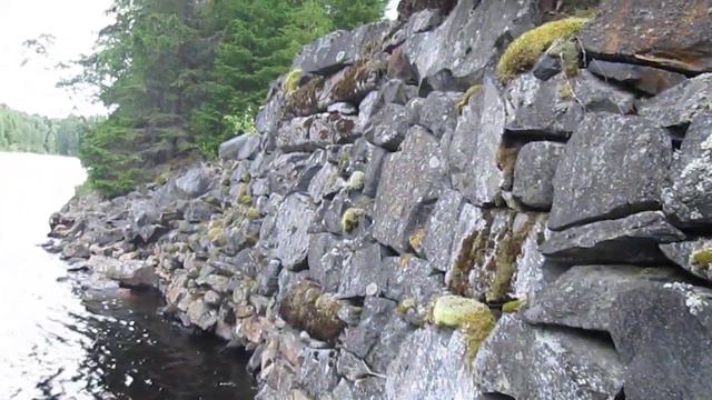 Карелия река Янисйоки - Гэс смотреть онлайн