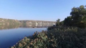 Река Днестр с высоты птичьего полёта