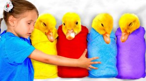 Five Little Babies duck - Funny Kids Story