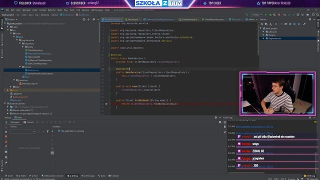 Kurs Java - Lekcja 25 Spring Framework wprowadzenie. (zapis streamu) смотреть онлайн