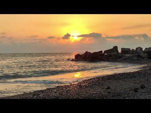 Закат на Черном море