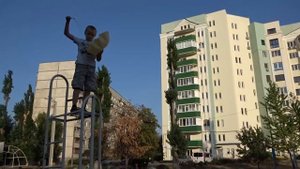 Игрушечный самодельный парашют/Homemade toy parachute