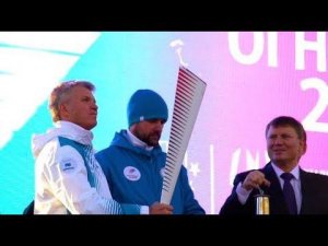 В Москве прошел этап Эстафеты Огня зимней Универсиады-2019