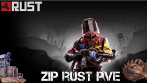 RUST | Сервер ZIP RUST PVE | Идём на фарм ресов!