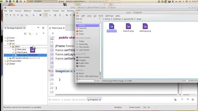 30 JAVA Swing GUI JLabel смотреть онлайн