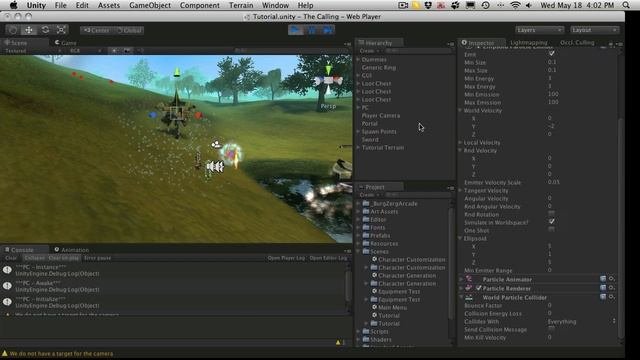 224. #Unity3d Tutorial - Particle System (Snow)