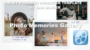 Free ProShow Producer project - Photo Memories Gallery ID 20052022
