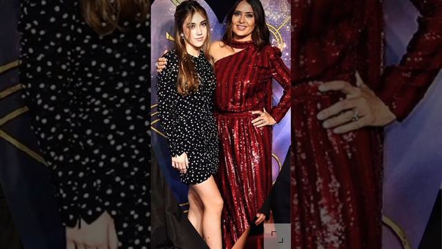 Salma Hayek and her daugther Valentina Paloma Pinault #celebrity #Short