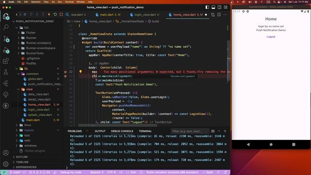 #7 Enhanced User Experience: Firebase Push Notification in Flutter | Tap to User Login