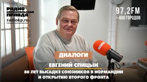 Евгений СПИЦЫН: 80 лет высадке союзников в Нормандии и открытию второго фронта | ДИАЛОГИ