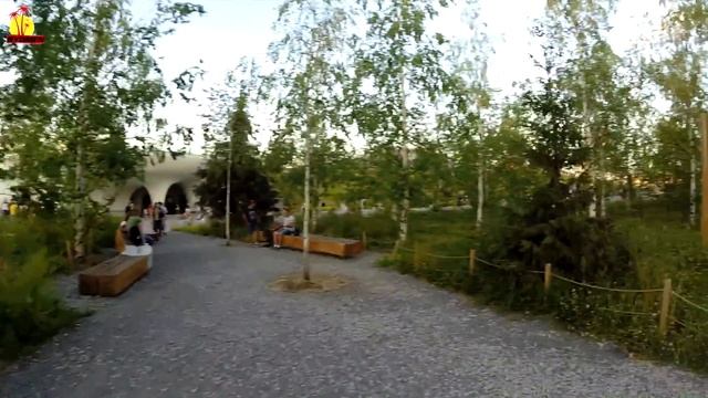Парк зарядье пещера, Парк зарядье, Москва футбольная