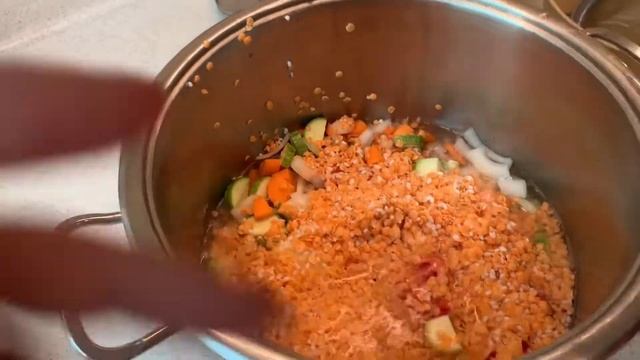 Крем-суп из чечевицы/ ливанский рецепт /ливанская кухня