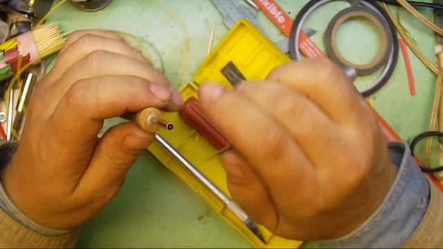 Самодельный миниатюрный паяльник с термопарой (5 вольт) смотреть онлайн