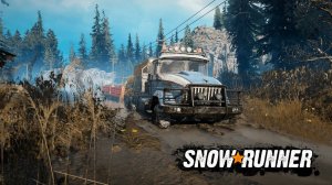 SnowRunner. Кольский п-ов. Ковдозеро. Снова работа. Катаем миссии. Режим Хардкор. #083