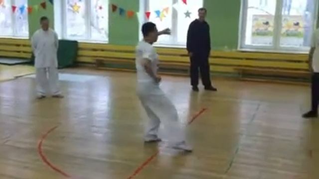 Мастер Ван Лин, Тайцзи, Паочуй, фрагмент 2. Wan Lin Taichi PaoChui смотреть онлайн