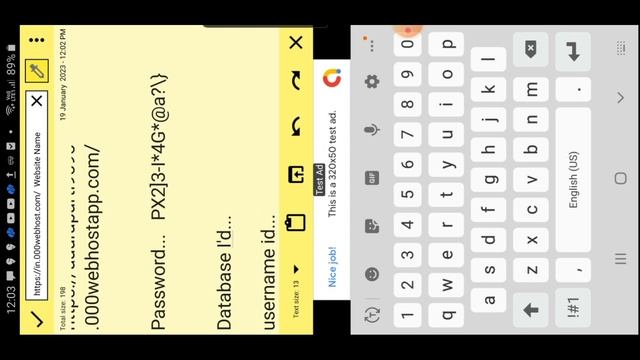 part-2  000webhost creating Database free website in sketchware pro #AndroidAppdeveloper #sketchwar